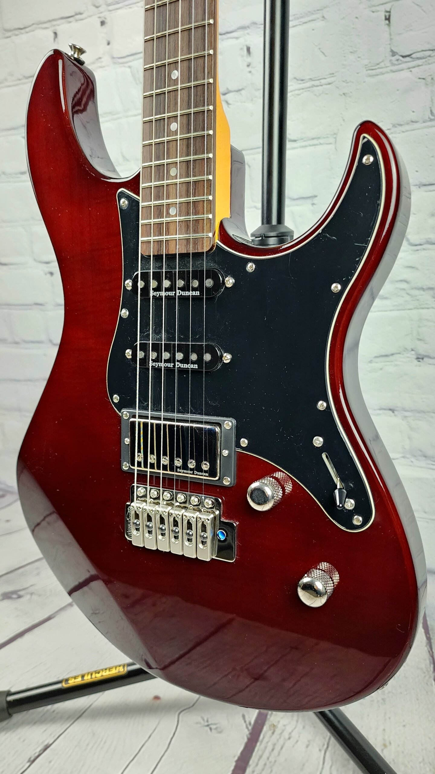 Yamaha Pacifica PAC612VIIFM Electric Guitar RTB Root Beer Flame Maple - Image 3