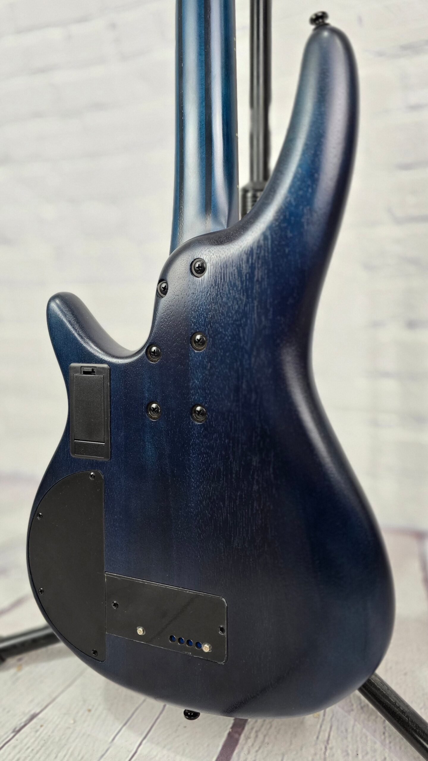 Ibanez Bass Workshop SRD900 CTL 4 String Bass Cosmic Blue Starburst Low Gloss - Image 9