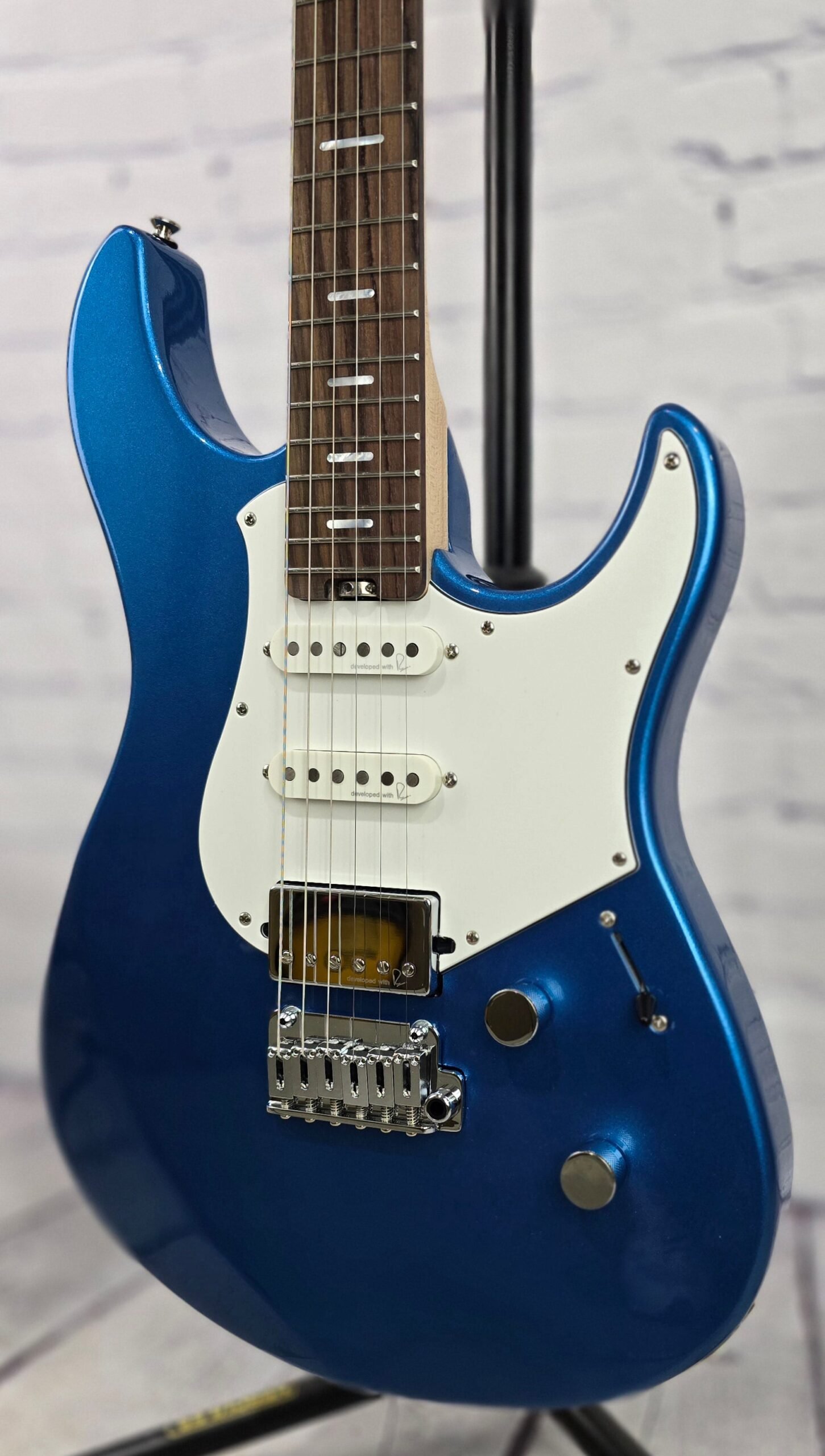 Yamaha Pacifica Standard Plus PACS+12 SB Electric Guitar RW Sparkle Blue - Image 2