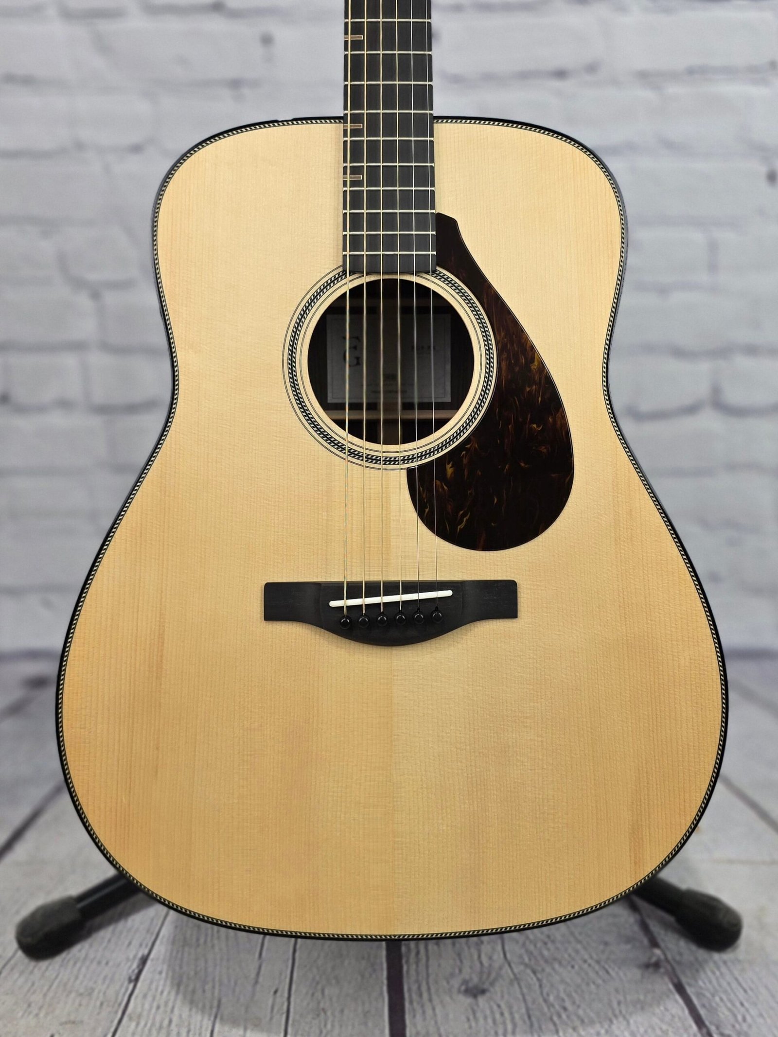 Yamaha FG9 RX Dreadnaught Acoustic Guitar Spruce Rosewood w/Atmosfeel Pickup - Image 2