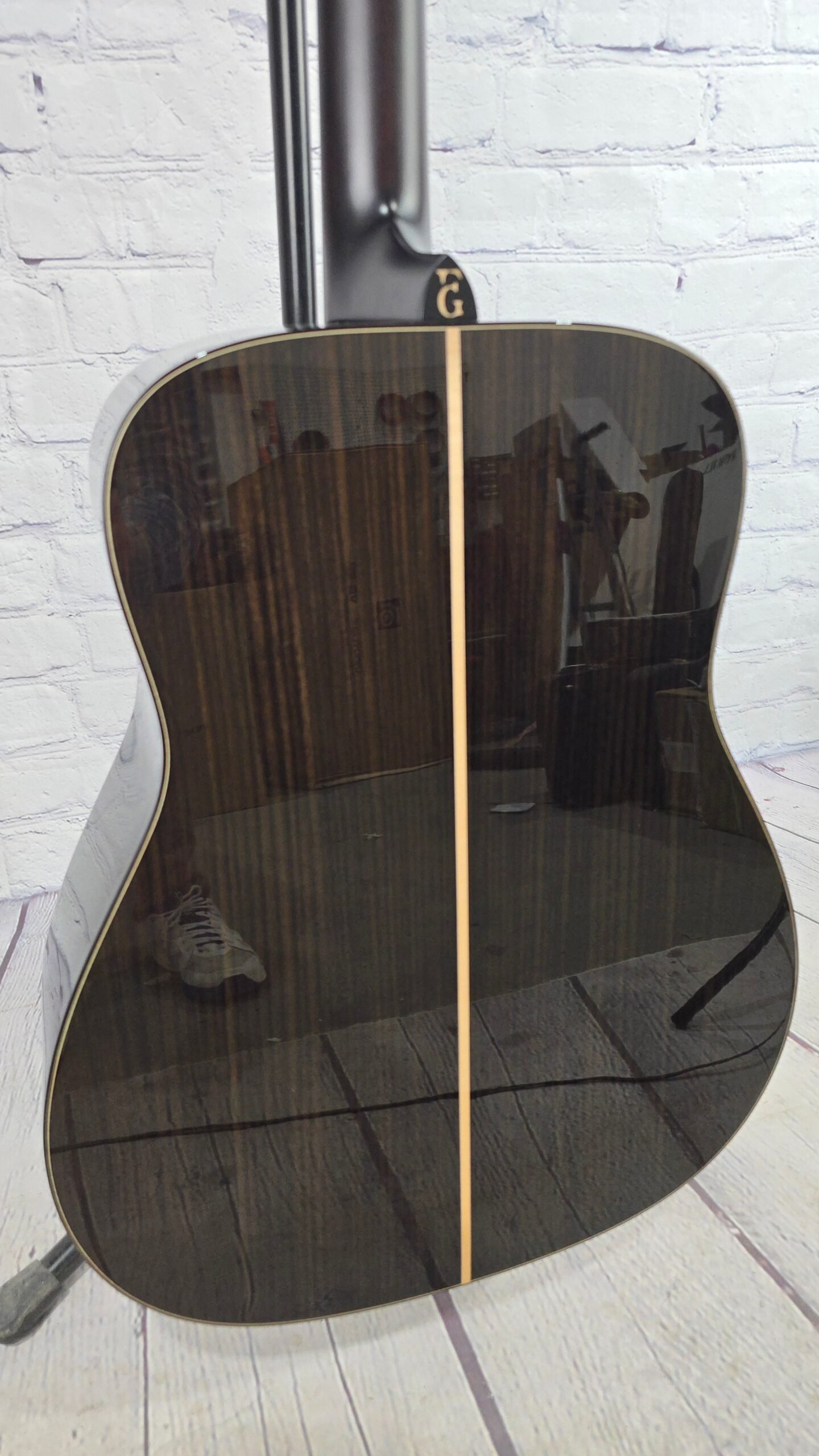 Yamaha FG9 RX Dreadnaught Acoustic Guitar Spruce Rosewood w/Atmosfeel Pickup - Image 10