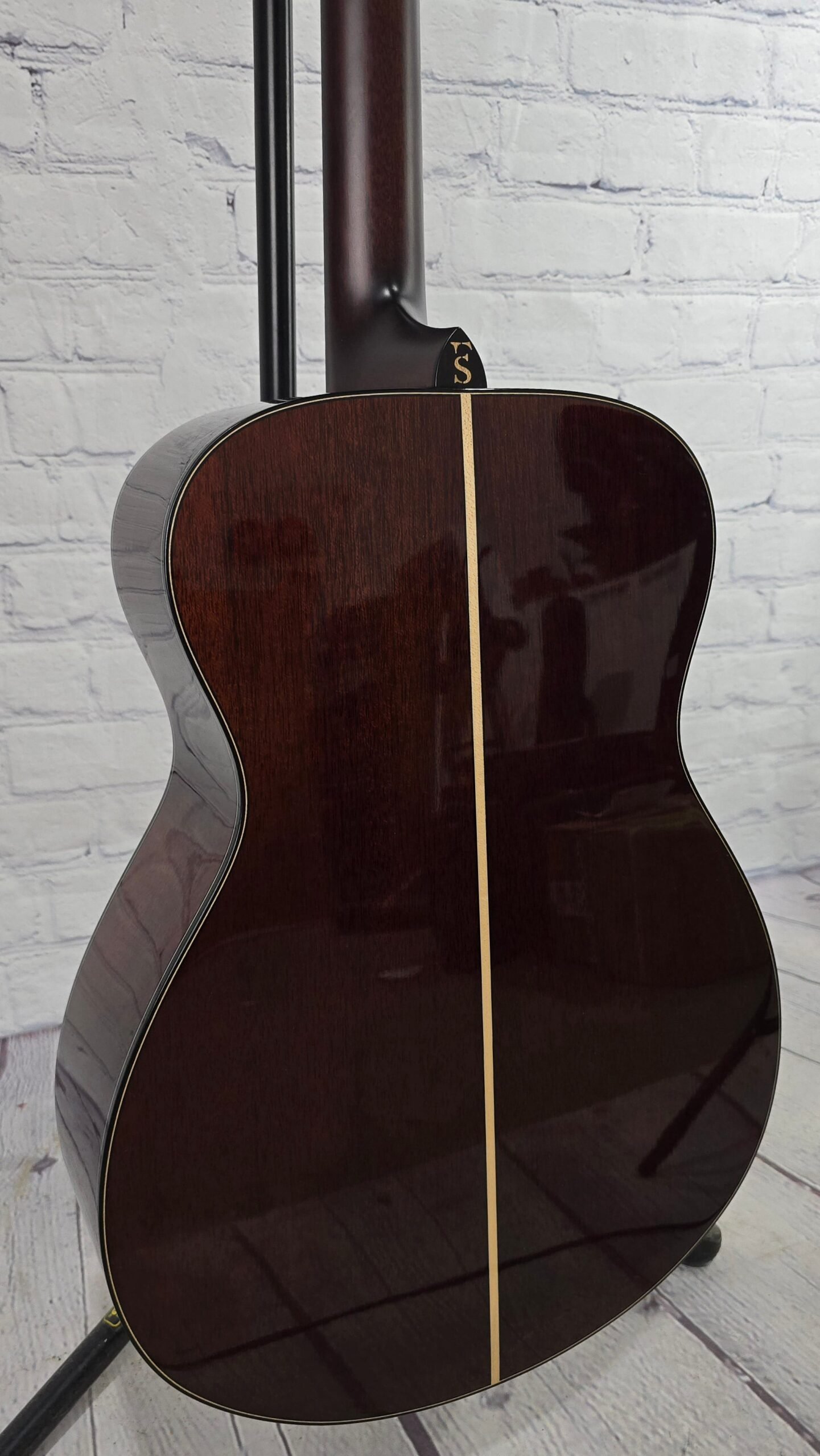 Yamaha FS9 MX Concert Acoustic Guitar Spruce Mahogany w/Atmosfeel Pickup - Image 11