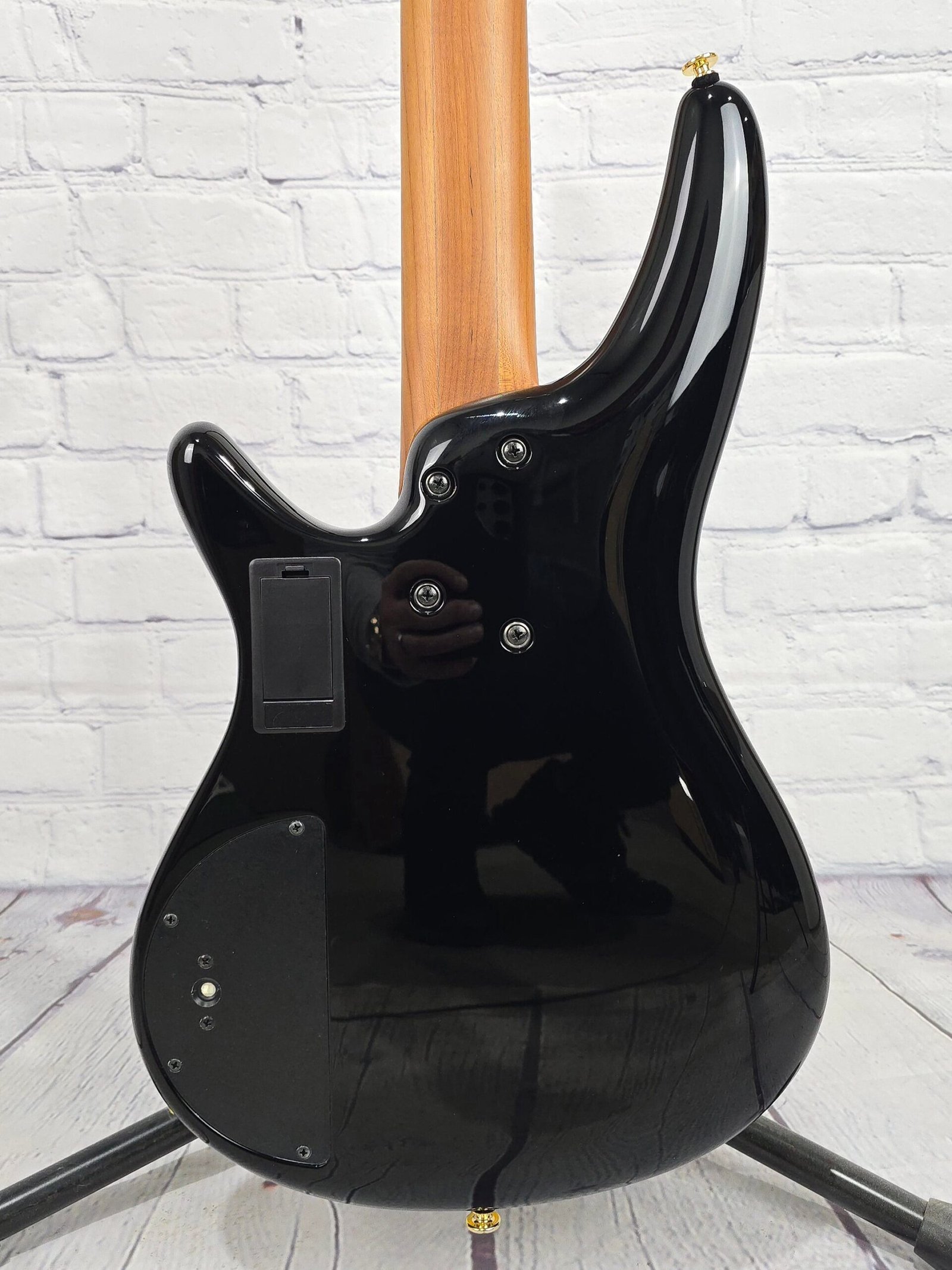Ibanez Prestige SR3505 BK 5 String Bass Gloss Black - Image 8