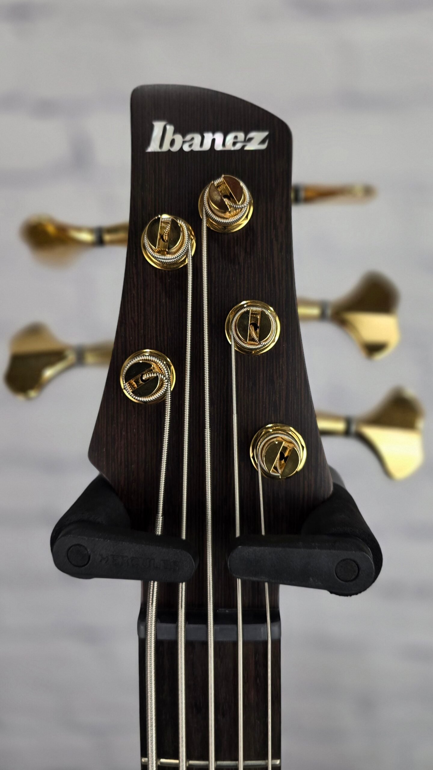 Ibanez Prestige SR5505 MHF 5 String Bass Mocha Flat - Image 6