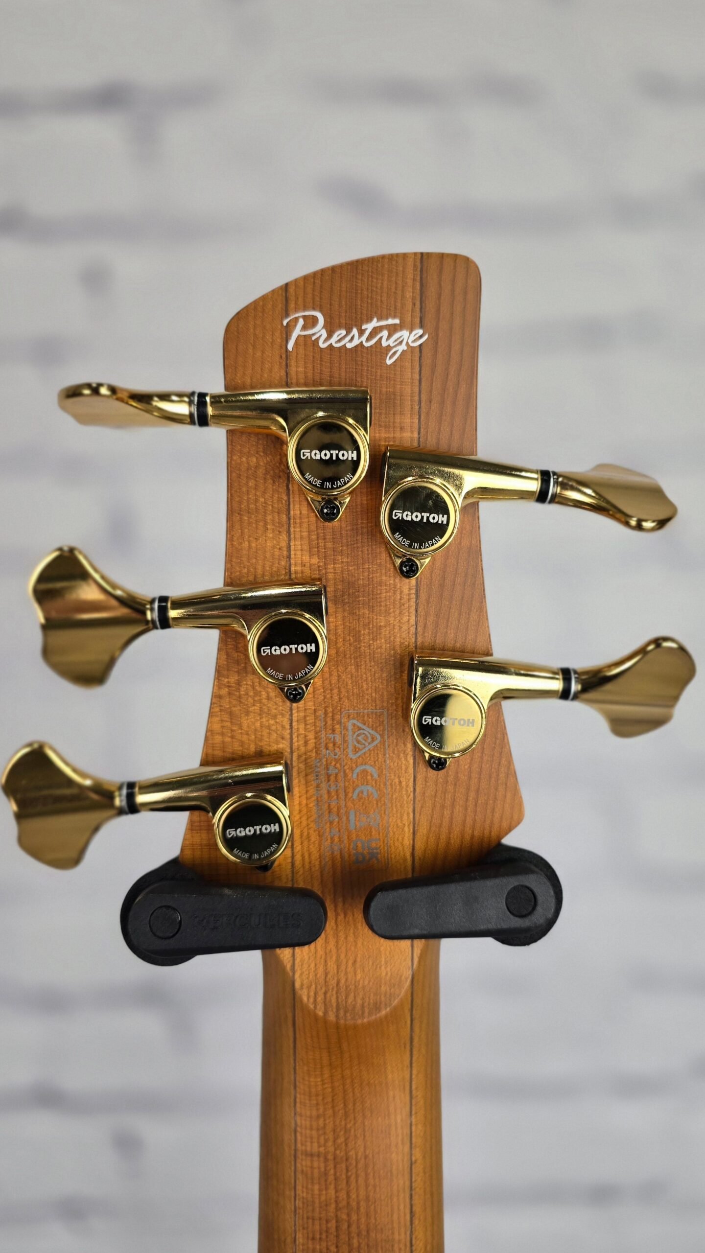 Ibanez Prestige SR5505 MHF 5 String Bass Mocha Flat - Image 12