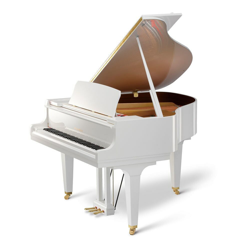 Kawai 5'0" GL-10 Baby Grand Piano | Snow White Polish | New - Image 7