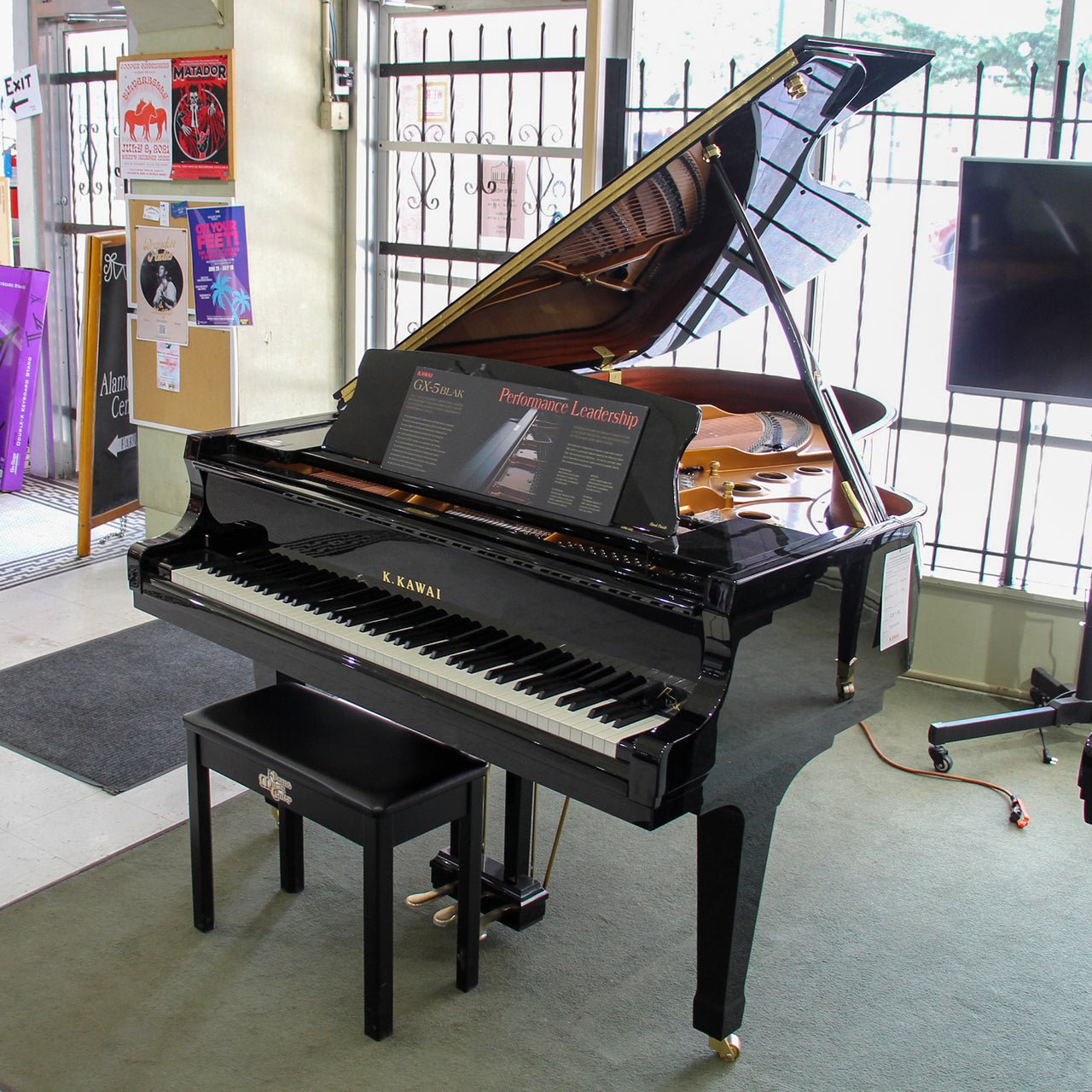 Kawai 6'7" GX-5 BLAK Series Chamber Grand Piano | Ebony Polish | New - Image 2