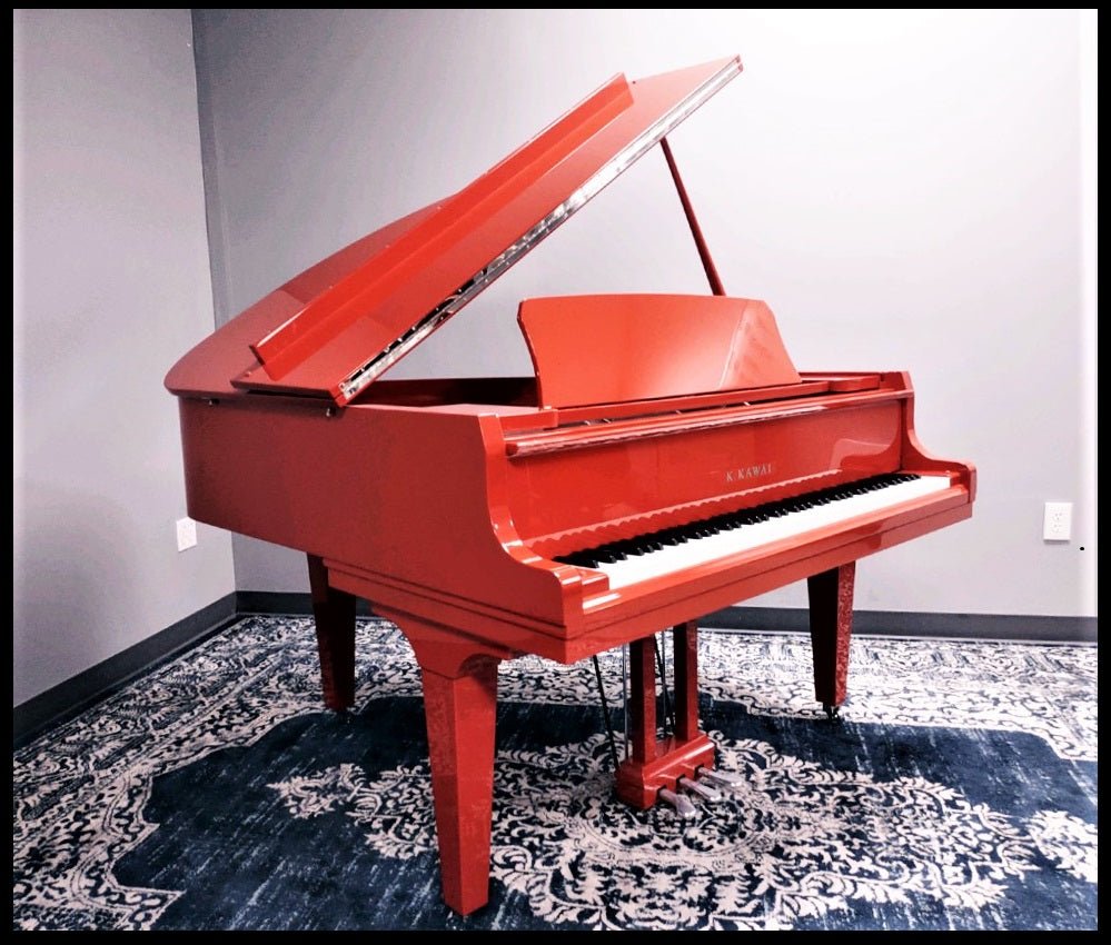 Kawai 5'0" GL-10 Grand Piano | Ferrari Red Polish | New - Image 4