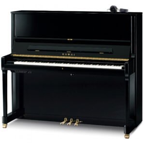 Kawai K-500 51" AURES ATX4 Hybrid AnyTime Upright Piano - Ebony Polish | New