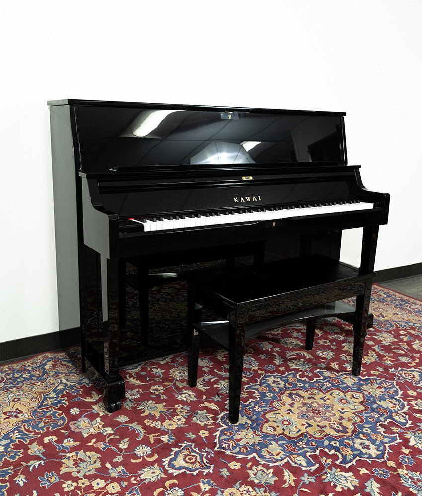 Kawai 46" ST-1 Institutional Studio Piano | Polished Ebony | New - Image 3