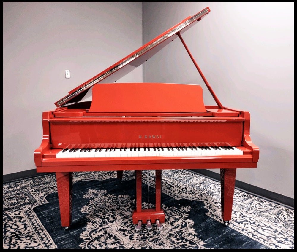 Kawai 5'0" GL-10 Grand Piano | Ferrari Red Polish | New - Image 3