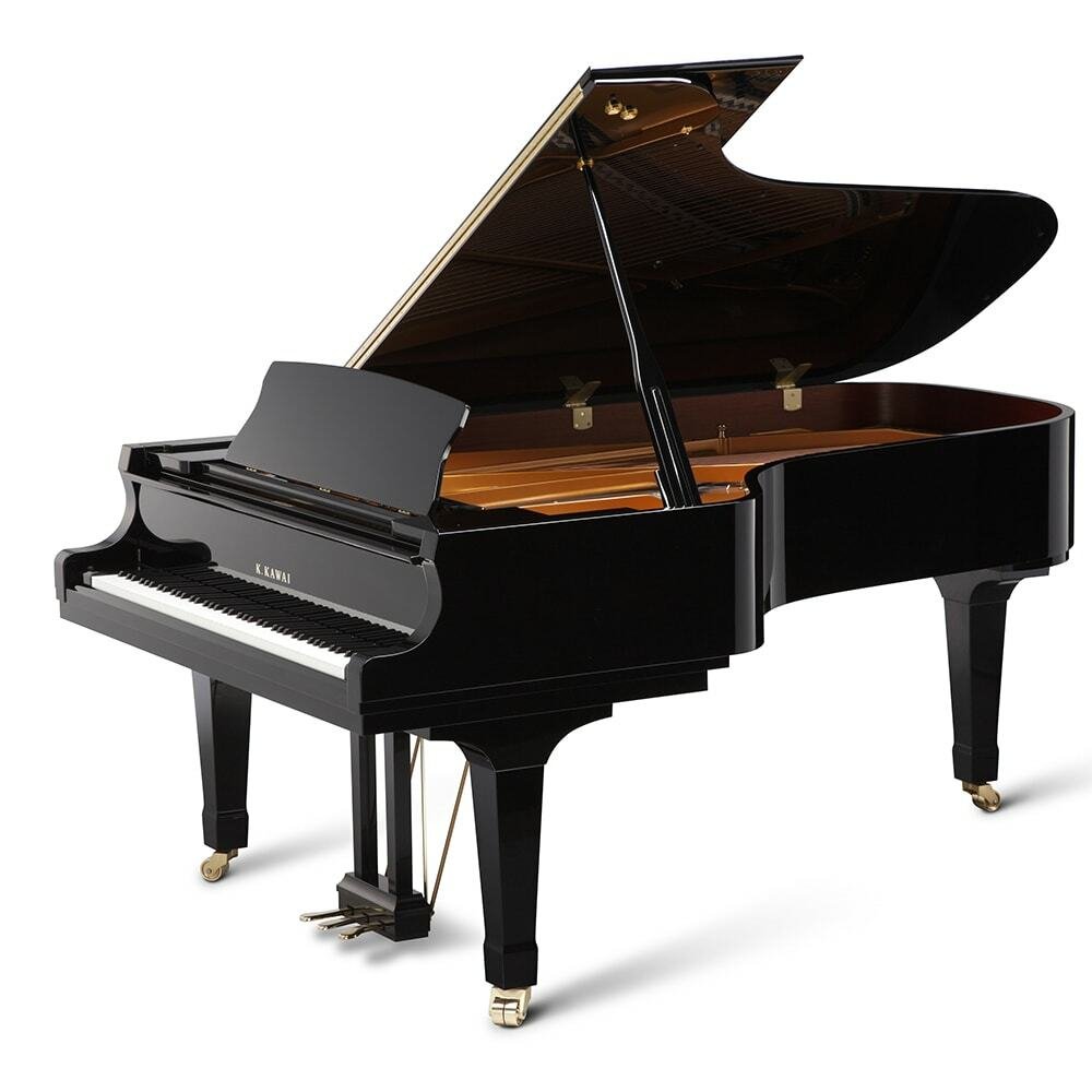 Kawai 7'6" GX-7 BLAK Series Semi-Concert Grand Piano | Ebony Polish | New - Image 2