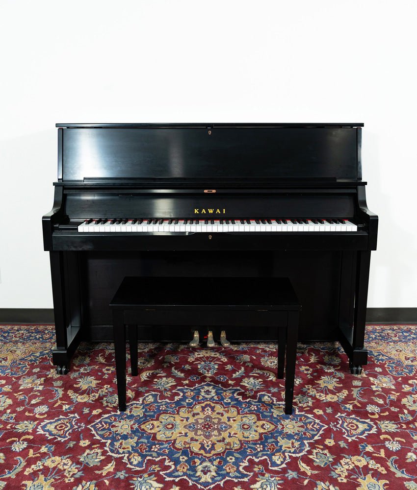 Kawai 46" ST-1 Upright Piano | Ebony Satin | New - Image 3