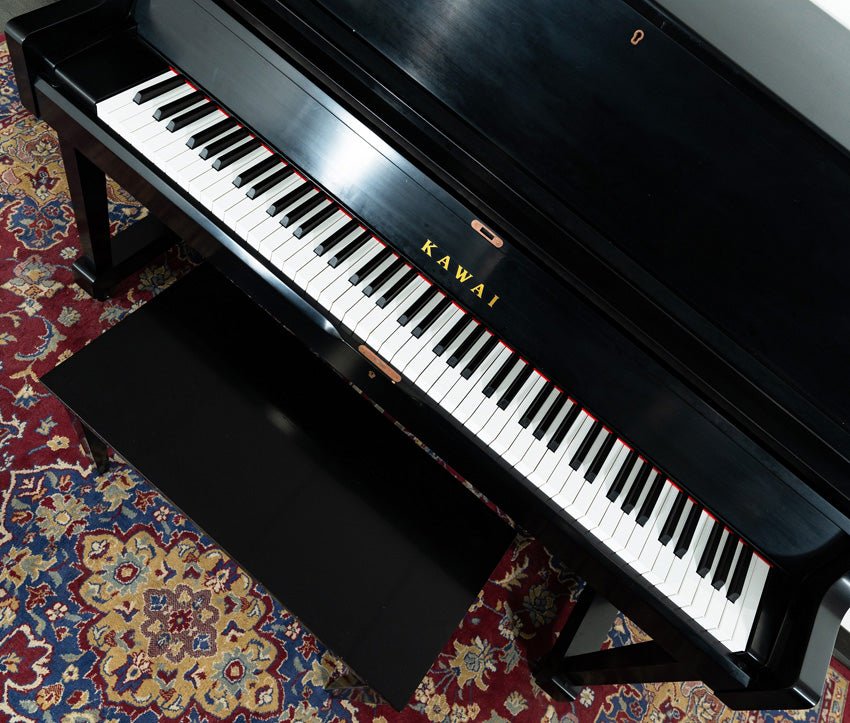 Kawai 46" ST-1 Upright Piano | Ebony Satin | New - Image 5