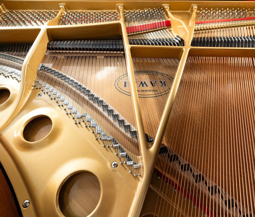 Kawai 5'2" GL-20 Baby Grand Piano | Polished Ebony | New - Image 6