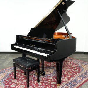 Kawai 6'2" GX-3 BLAK Series Conservatory Grand Piano | Polished Ebony | New
