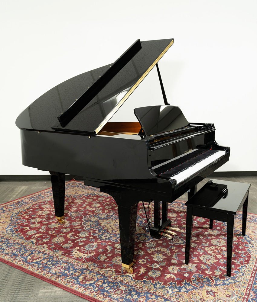 Kawai 5'0" GL-10 ATX4 Baby Grand Piano | Polished Ebony | New - Image 3