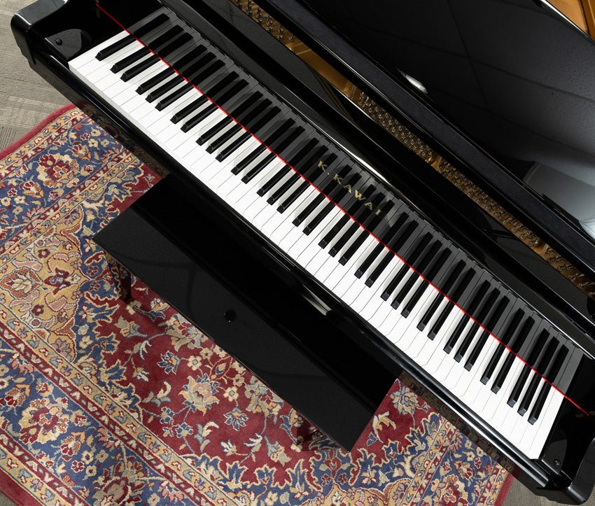 Kawai 5'0" GL-10 Baby Grand Piano w/ QRS System | Polished Ebony | New - Image 4