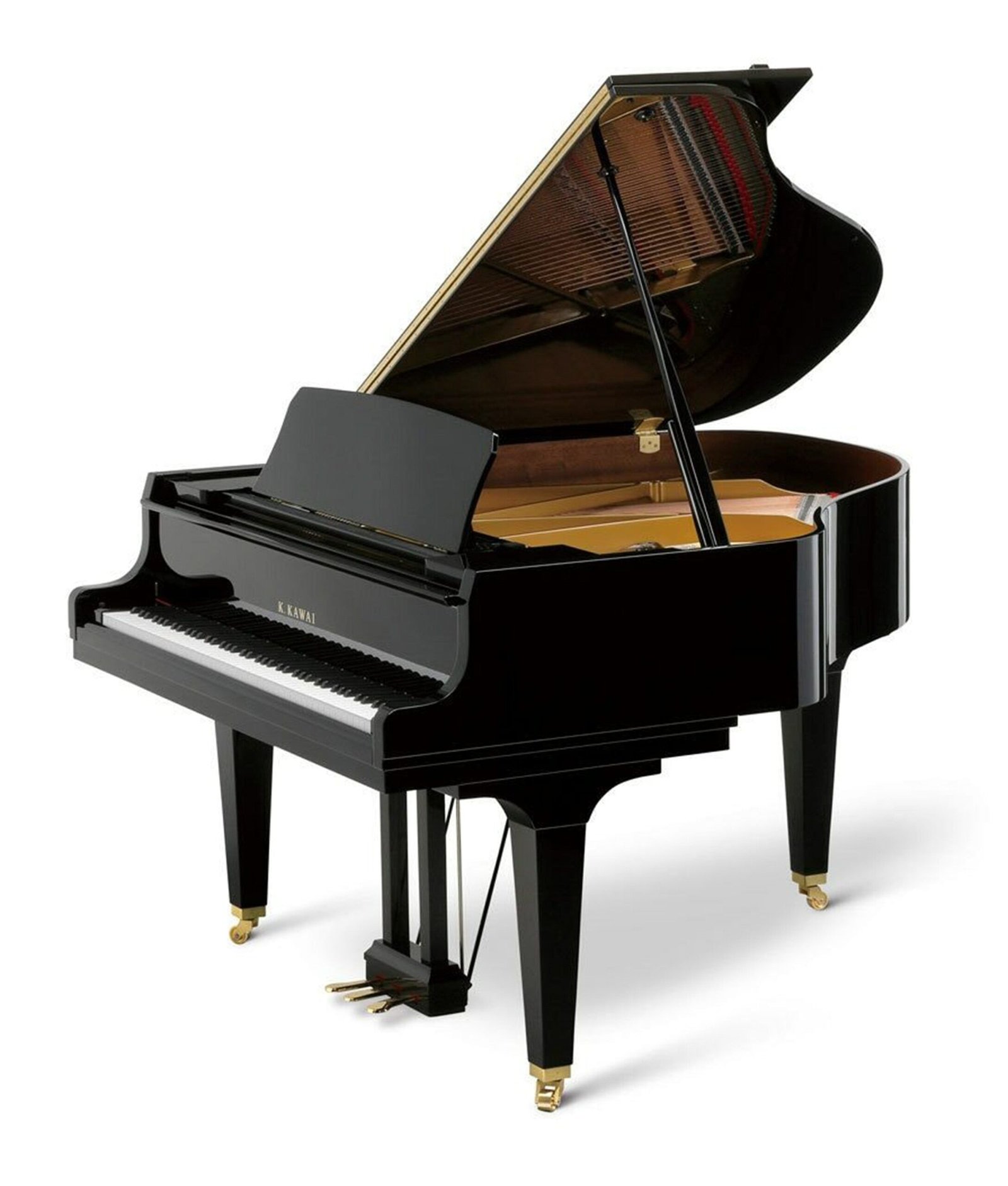 Kawai 5'5" GL-30 Classic Grand Piano | Polished Ebony | New - Image 2