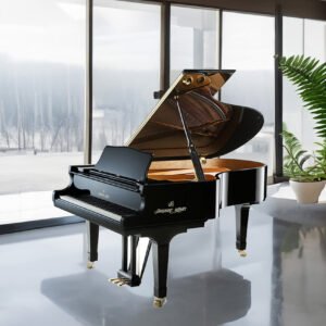 Shigeru Kawai SK-5 | 6'7" Chamber Grand Piano | Polished Ebony | New