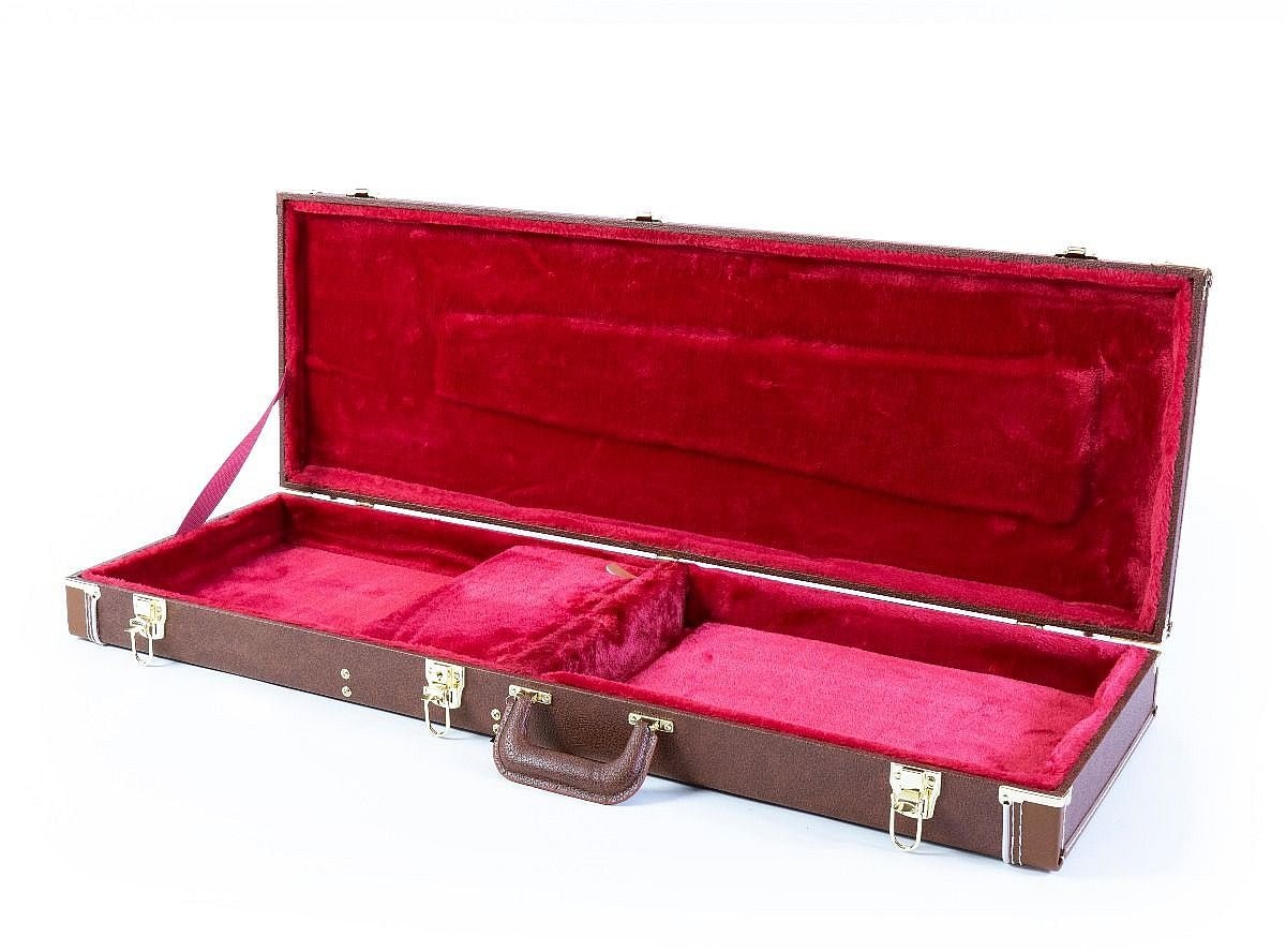 Yamaha GCEGX Deluxe Rectangular Guitar Case Brown - Image 2