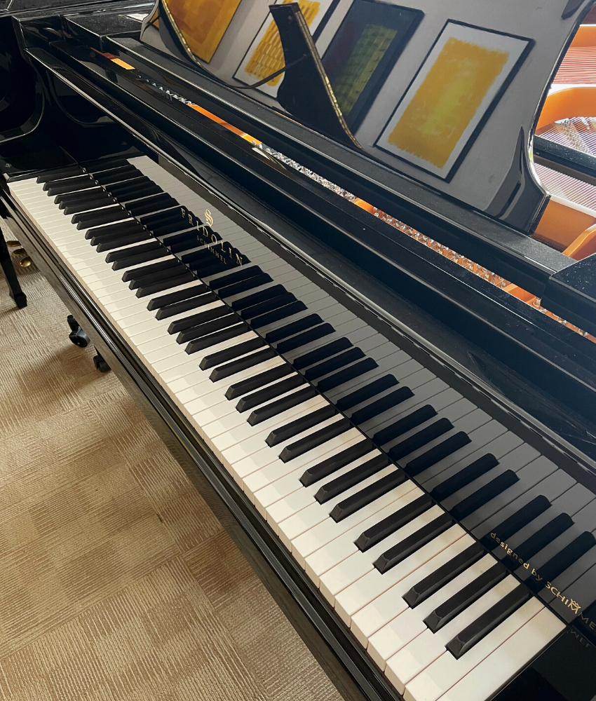 Fridolin 5'1" F156 Grand Piano | Polished Ebony | New - Image 4