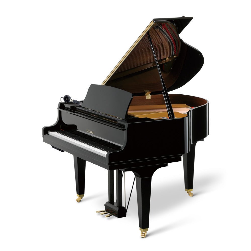 Kawai 5'0" GL-10 ATX4 Baby Grand Piano | Polished Ebony | New - Image 5