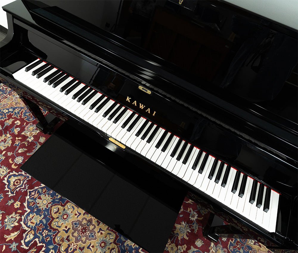 Kawai 46" ST-1 Institutional Studio Piano | Polished Ebony | New - Image 4