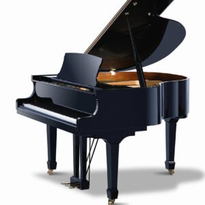 Grand Piano w/ Bench GP148 4'10" - Ebony Polish | New
