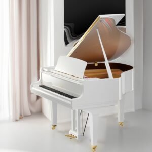 Kawai GL-20 Baby Grand Piano | Snow White Polish | New
